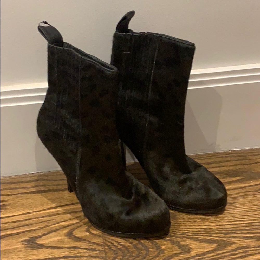 Alexander Wang Leopard Boots